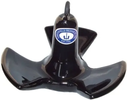 Greenfield Products Coated River Anchor 16lb Tri-Fluke