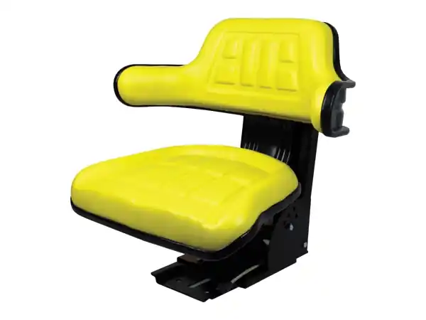 Concentric Intl Universal Tractor Seat with Adjustable Suspension Yellow