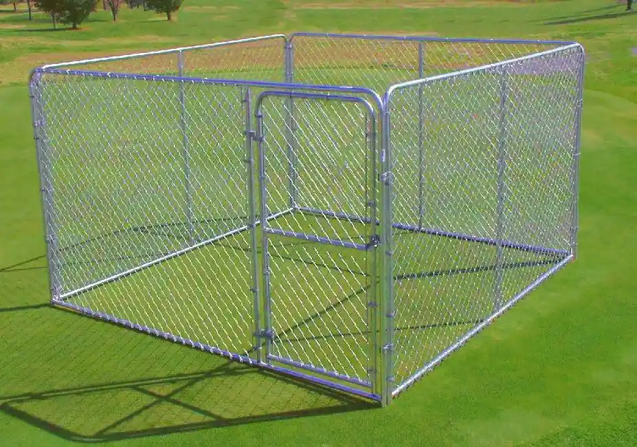 SPS Fence Complete Wire Dog Kennel 10x10x6ft