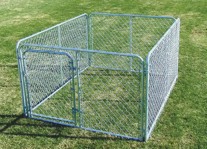 SPS Fence Complete Wire Dog Kennel 6x8x4ft