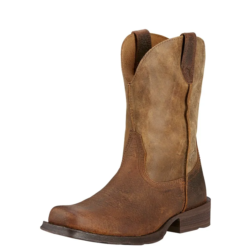Ariat Mens Rambler Square Toe Cowboy Boots