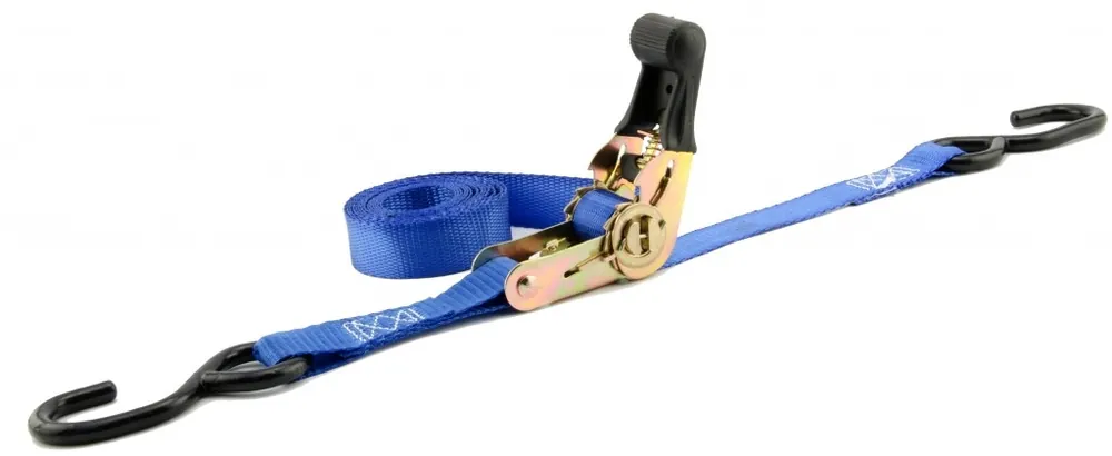 Erickson 1inX10ft 1200lb Ratchet Straps Tie-Downs 4-Pack