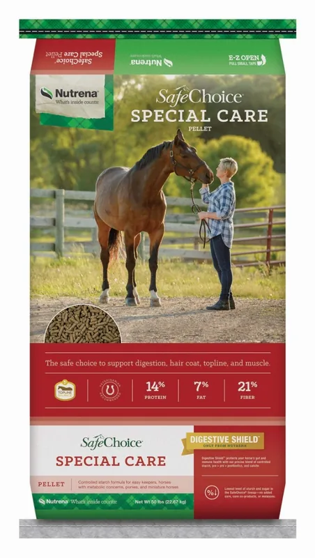 Nutrena SafeChoice Special Care Horse Feed 50lb
