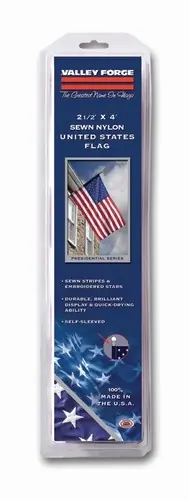 Valley Forge Nylon 2.5 x 4ft American Flag