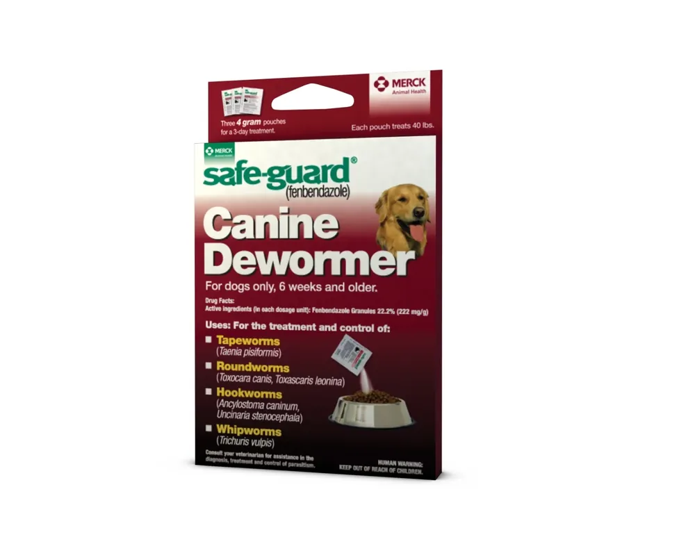 Safe-Guard 4gm Canine Dewormer 3-Pack 19595959