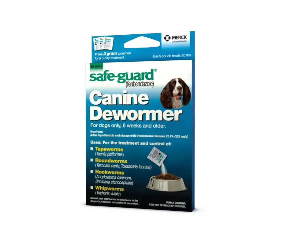 Safe-Guard 2gm Canine Dewormer 3-pack 12525252