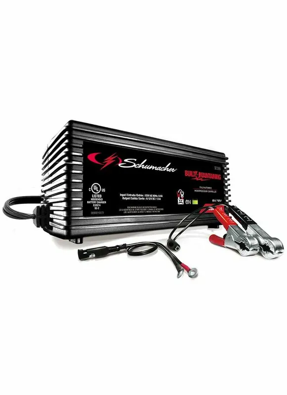 Schumacher 1.5A 6V/12V Automatic SC1355 Battery Charger Maintainer