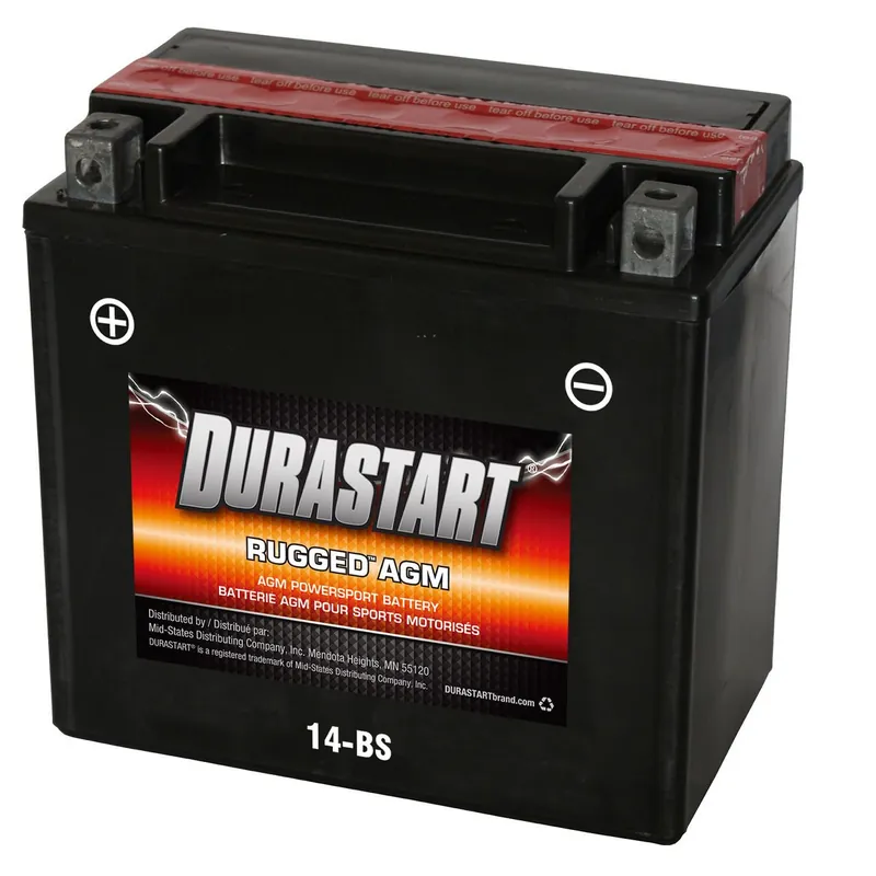 Durastart Supercrank Select ATV Battery 14-BS