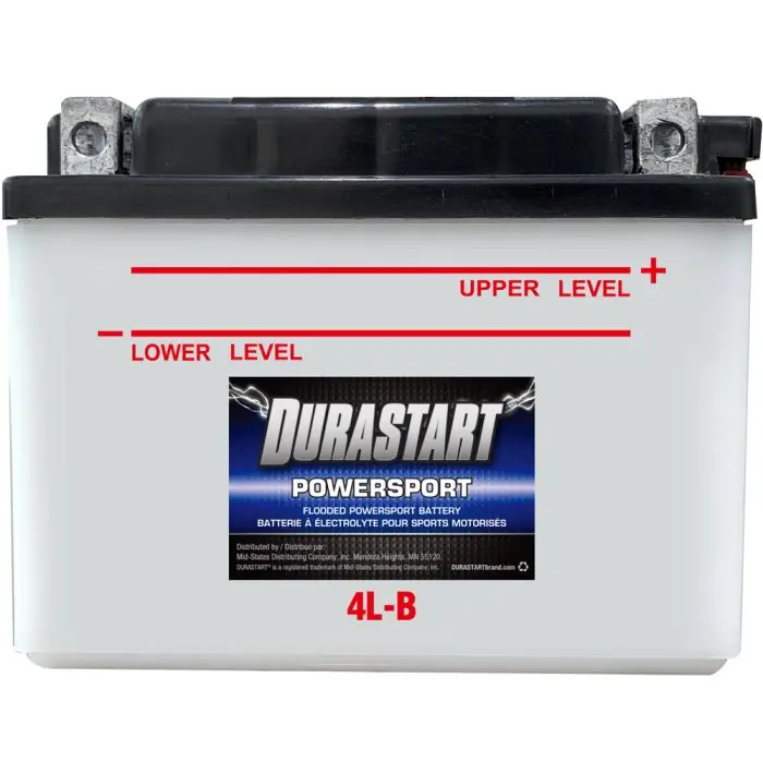 Durastart Supercrank High Performance Motorcyle Battery 4L-B