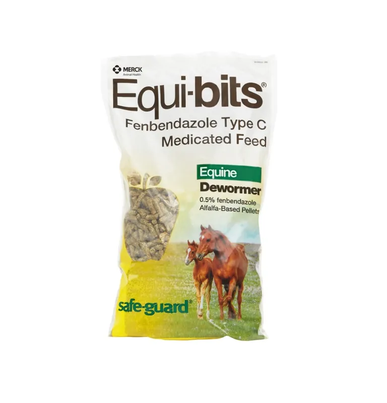 Merck Animal Health Safe-Guard Equi-Bits Fenbendazole Type C Medicated Feed