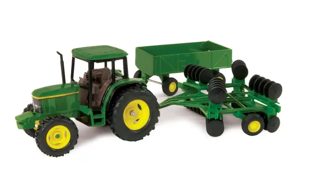 Ertl 1 32 John Deere 6410 Tractor with Barge & Disk 15489