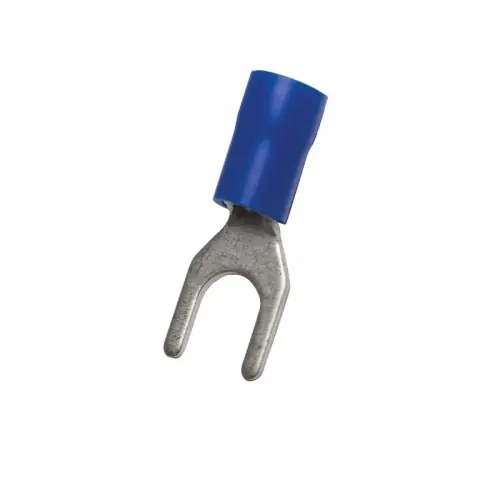 Uriah Blue PVC 10 Stud Spade Terminals 15-PCS UA611500