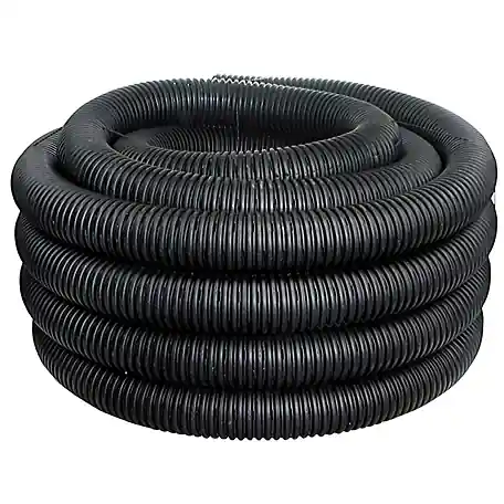 Timewell Tile 6in x 100ft Solid Single Wall Tubing