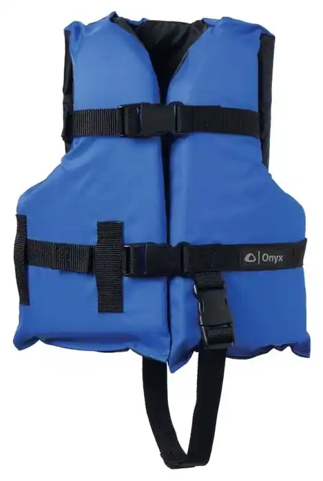 Onyx General Purpose Life Jacket - Child 33-55 lbs - Blue