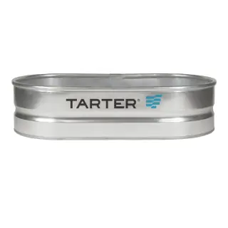 Tarter Oval Galvanized 40 Gallon Stock Tank 2 Foot x 1 Foot x 4 Foot WT214