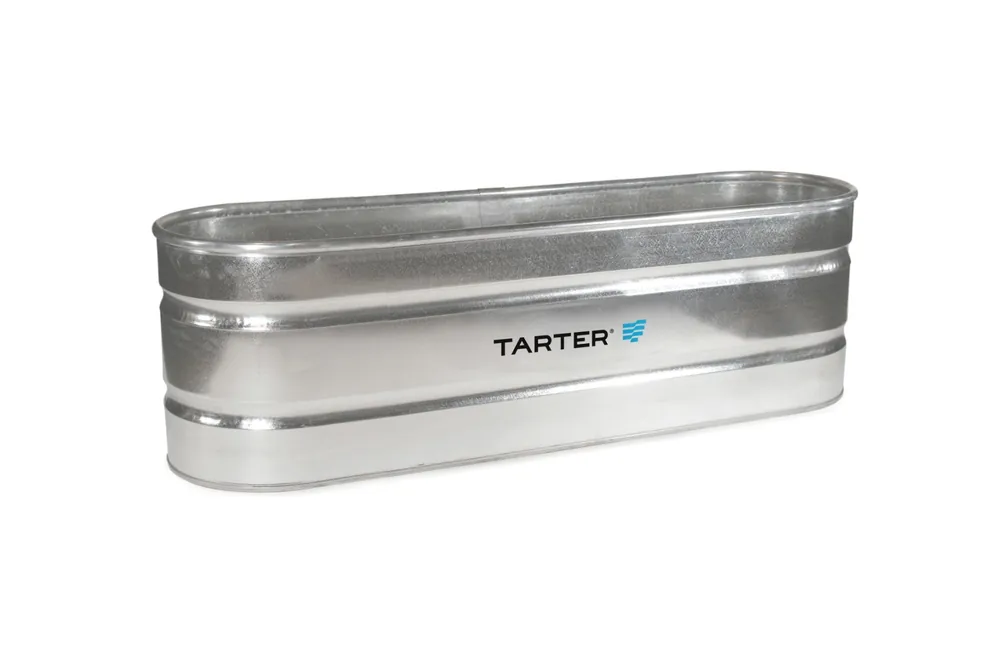 Tarter Round-End 220 Gal Galvanized Stock Tank