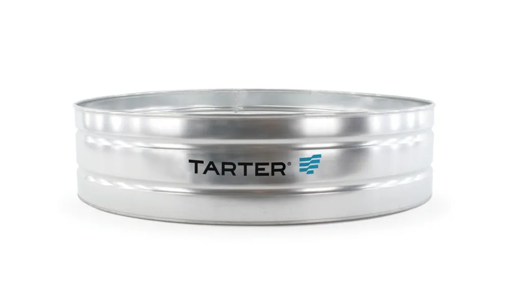 Tarter Round 700 Gallon Galvanized Stock Tank 8 Foot x 2 Foot WTR82