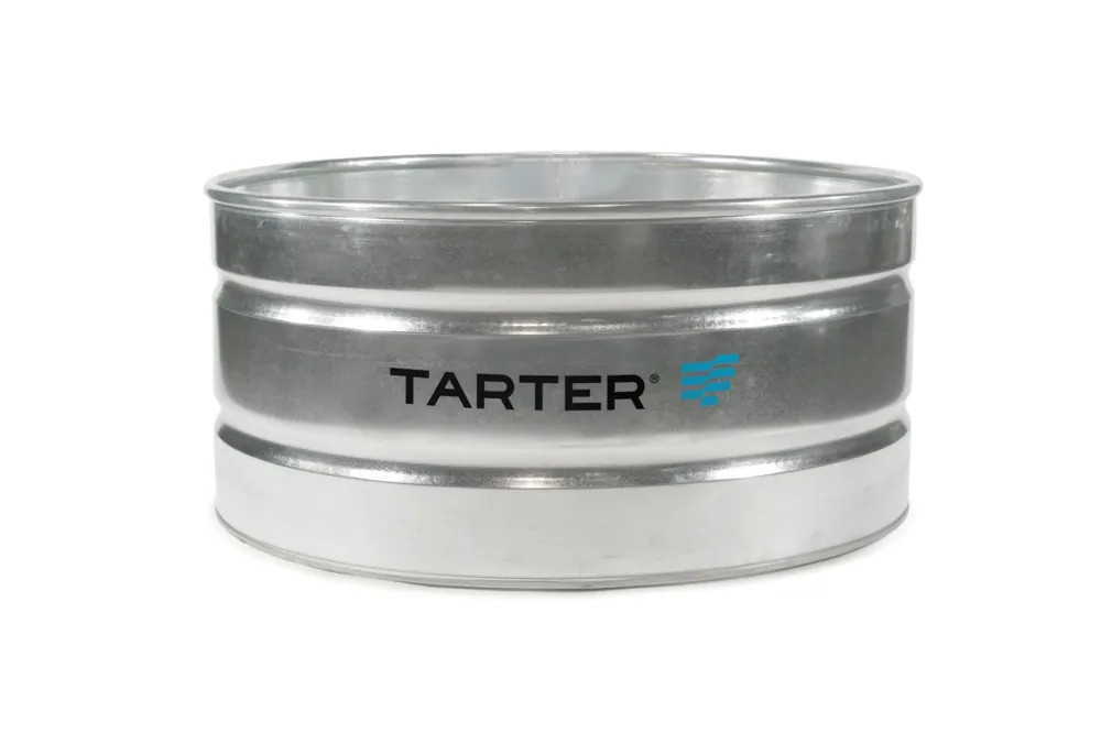 Tarter Round 165 Gallon Galvanized Stock Tank 4‘X2‘ WTR42