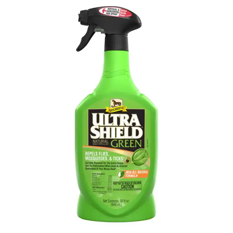 Absorbine UltraShield® Green Natural Insect Repellent - 32 oz Spray Bottle