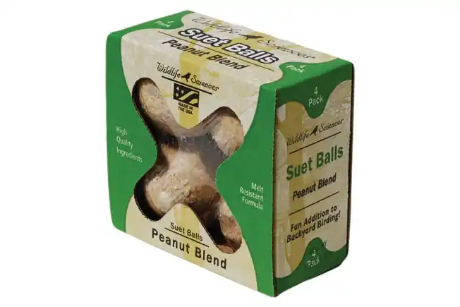 St. Albans Bay Suet Plus 4 Pack Balls Peanut Blend
