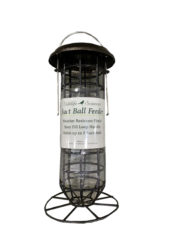 Suet Ball Feeder with Roof