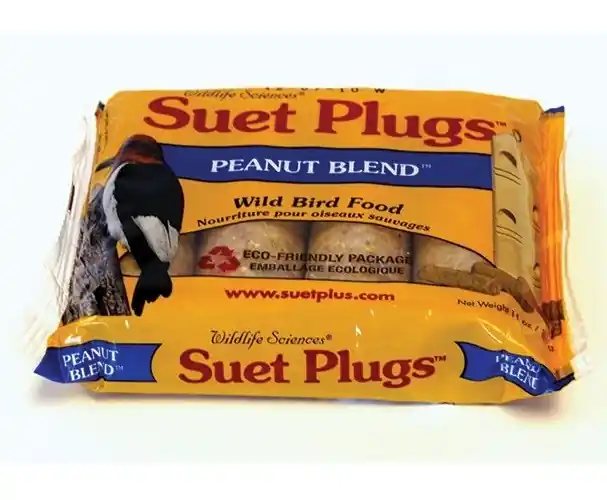 St. Albans Bay Suet Plugs 4 Pack Peanut Blend