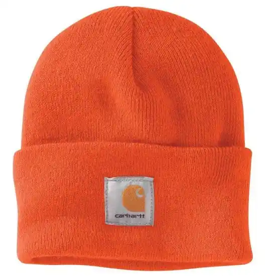 Carhartt Brite Orange Acrylic Watch Hat