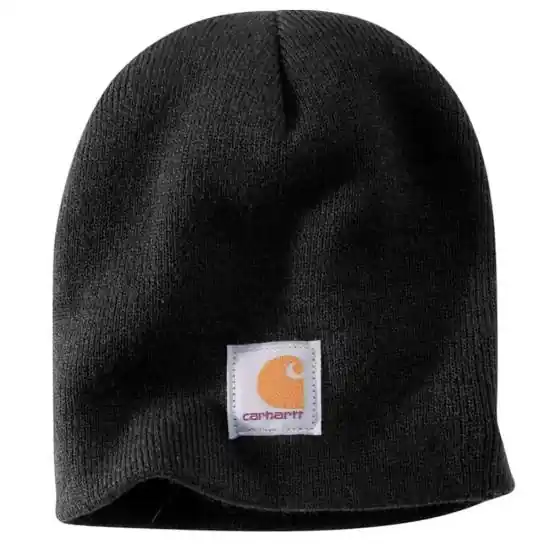 Carhartt Black Acrylic Knit Beanie