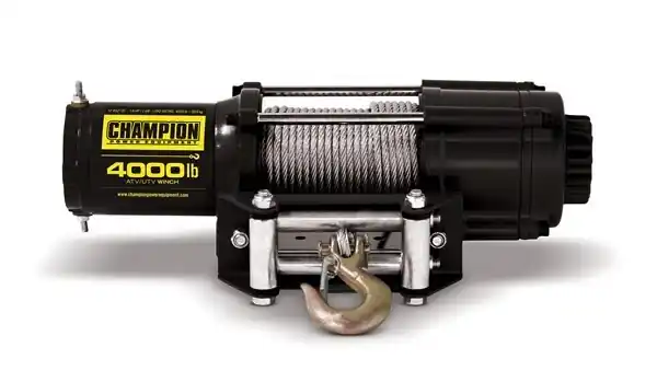 Champion 4000lb Winch Kit ATV/UTV/Trailer