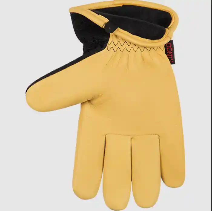 KincoPro Lined Premium Grain Deerskin & Synthetic Hybrid Gloves