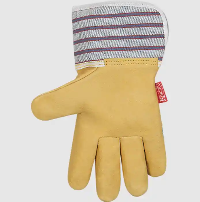 Kinco Kids‘ Grain Leather Palm with Safety Cuff