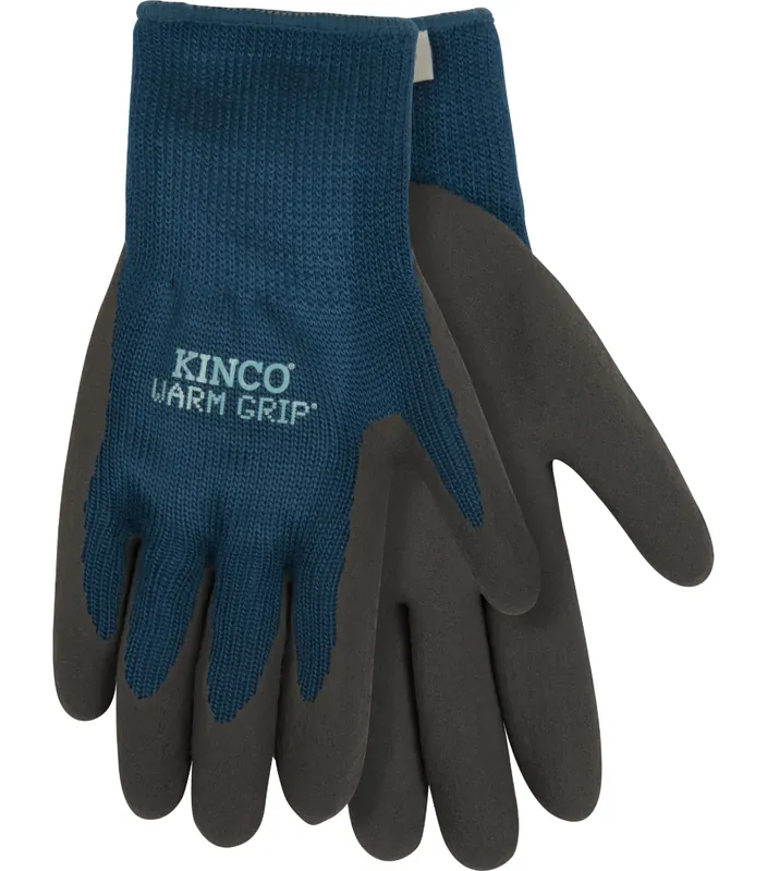 Kinco Women’s Warm Grip® Thermal Knit Shell & Sandy Foam Nitrile Palm Gloves