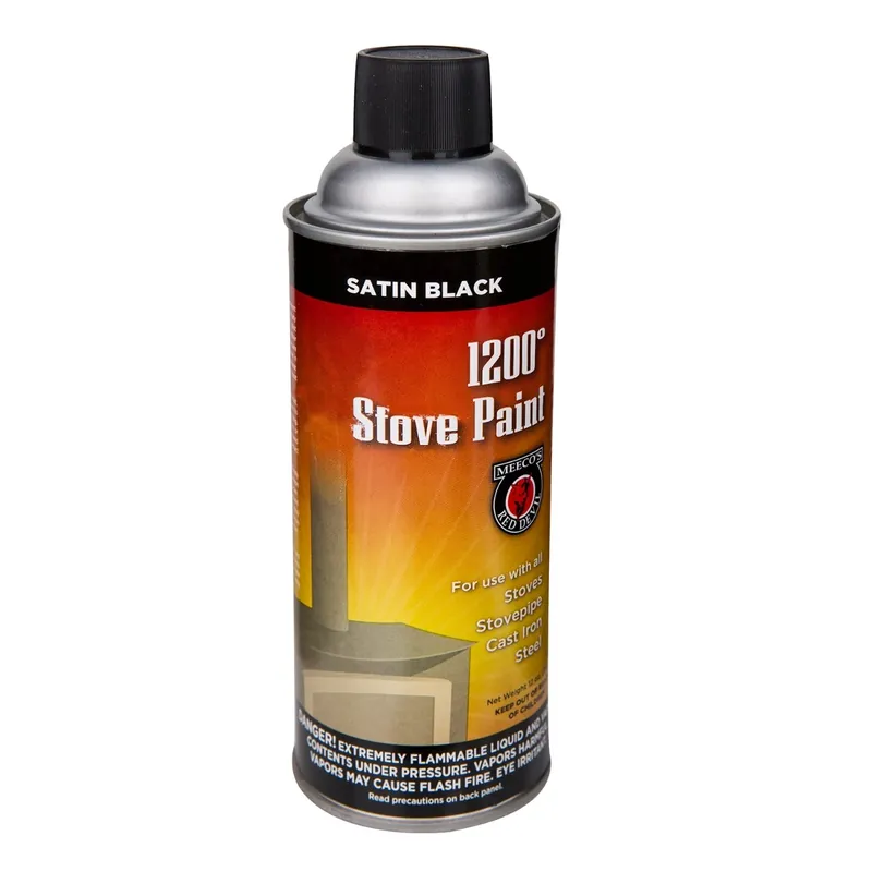 Meeco Stove Satin Black Spray Paint