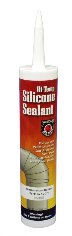 Meeco Clear Silicone Cartridge - 500 Degrees