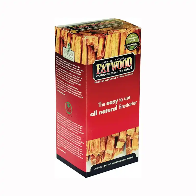 Fatwood Natural Pine Firestarter Sticks 1.5lb Box