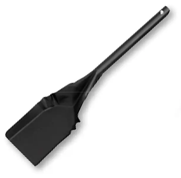 Gray Metal Black Ash Shovel