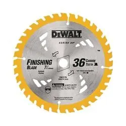 Dewalt 7-1/4" 36T Carbide Thin Kerf Circular Saw Blade DW3176
