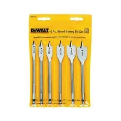 Dewalt 6-Pc. Heavy Duty Spade Bit Set DW1587