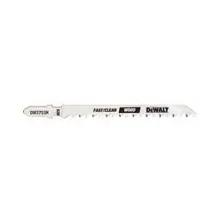 Dewalt 4" 6 TPI T-Shank Clean Cutting Wood Cutting Jig Saw Blade (5 Pack) DW3753H
