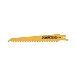 Dewalt 9" 5/8 TPI Taper Back Bi-metal Reciprocating Saw Blade (5 pack) DW4848
