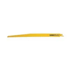 Dewalt 12" 6 TPI Taper Back Bi-Metal Reciprocating Blade for General Purpose Wood Cutting (5 pack) DW4804