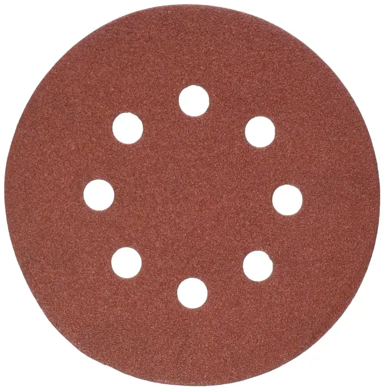 Dewalt 5" 8 Hole 120 Grit Hook and Loop Random Orbit Sandpaper (5 pack) DW4303
