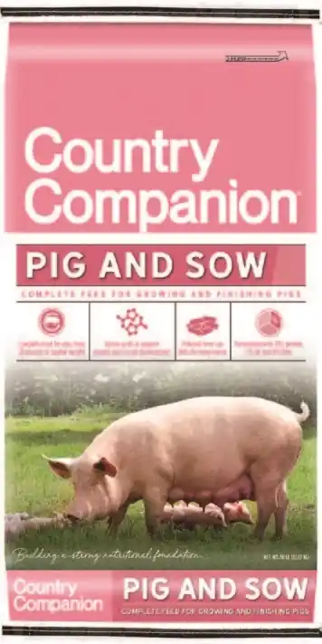 Country Companion Pig & Sow Feed 50lb Bag