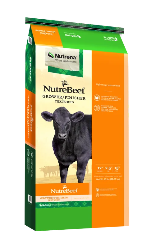 Nutrena NutreBeef Grower/Finisher Texture Cattle Feed 50lb