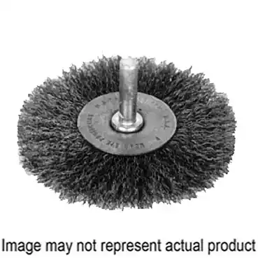 K-T Industries 1-1/2 Circular Coarse End Brush 5-3372