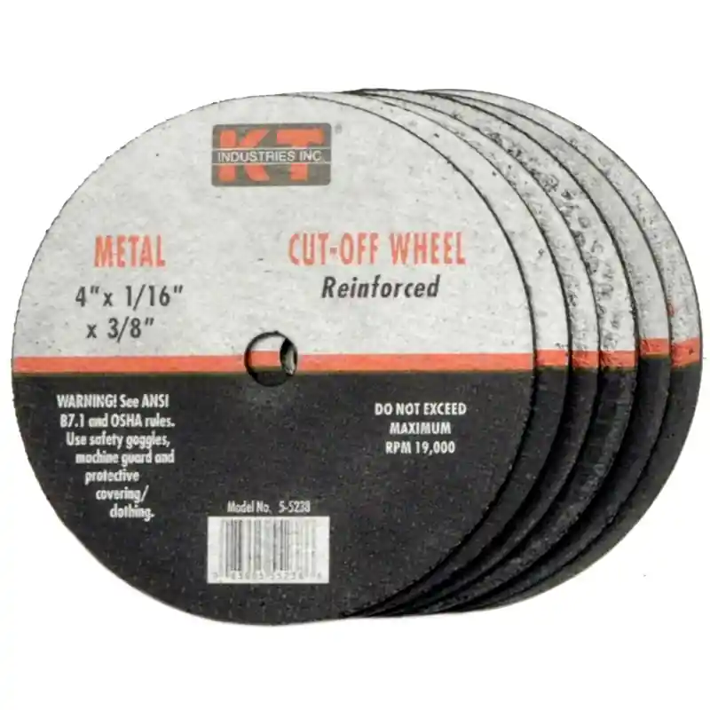 K-T Industries 3 X 1/16 X 1/4 Cutting Wheel 5-5228