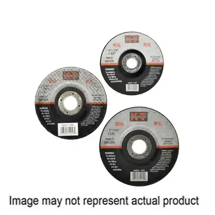 K-T Industries 5 X 1/4 X 7/8 Metal Grinding Wheel 5-4250