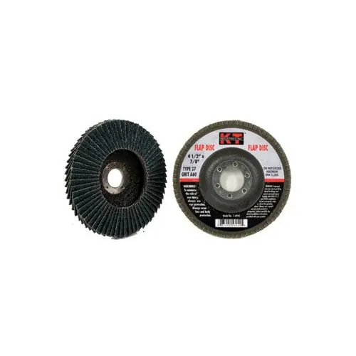 K-T Industries 4-1/2 X 60 Grit Flap Disc 5-6944