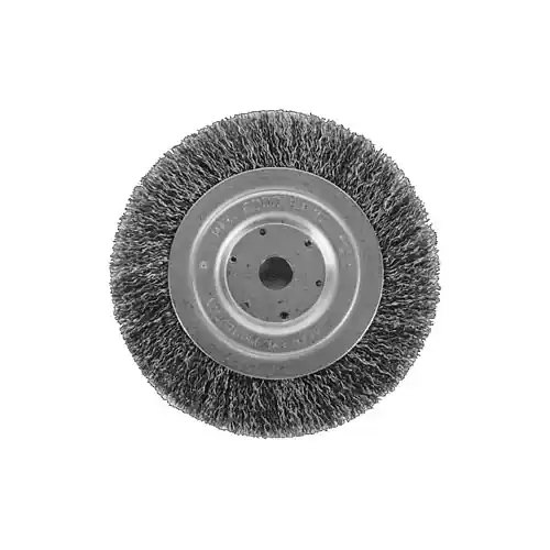 K-T Industries 8" Medium Wheel Brush 5-3335