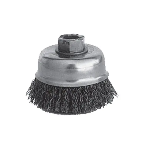 K-T Industries 4 X 5/8-11 Crimped Cup Brush 5-3145